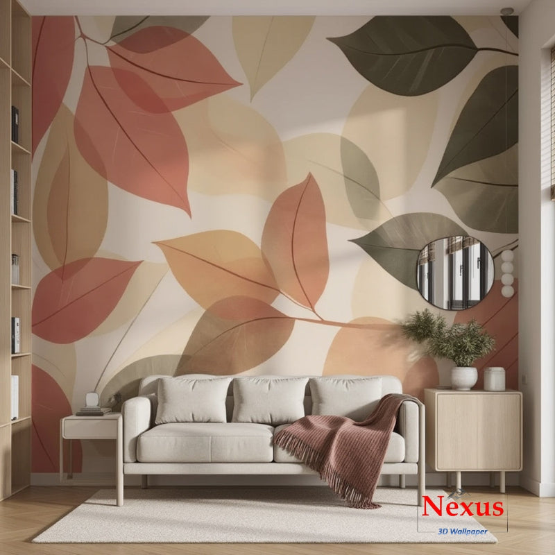 3D Wallpaper Autumn Whispers